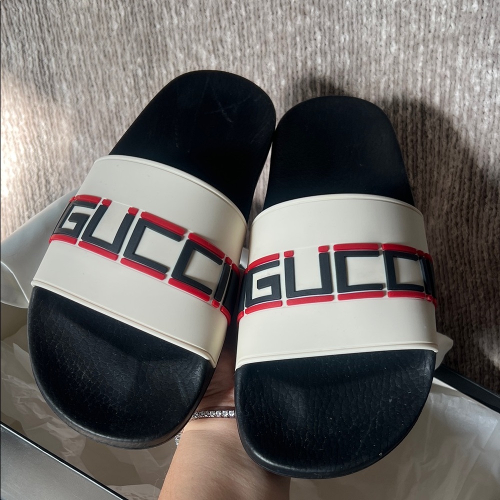 Gucci Pursuit Rubber Pool Slide